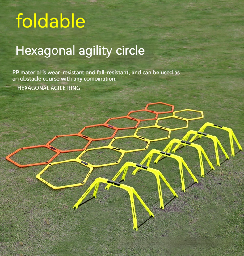 HexaFlex Foldable Agility Training Rings